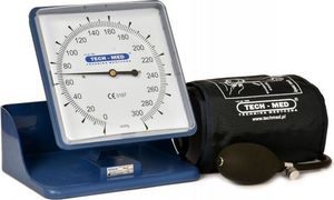 Ciśnieniomierz Tech-Med Ciśnieniomierz zegarowy TM-SZ Biały TECH-MED 4