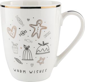 Florina Kubek porcelanowy świąteczny Florina Carmella 340 ml 1