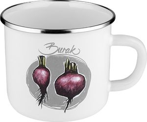 Florina Zestaw kubków emaliowanych na indukcję Emalia Polska Pleszew Burak 3