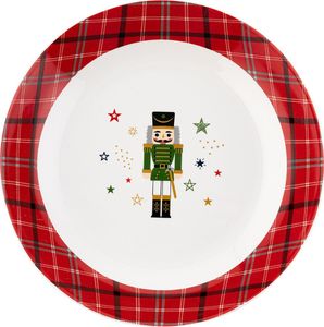 Florina Talerz głęboki porcelanowy Nutcracker Dziadek do orzechów 20 cm 1
