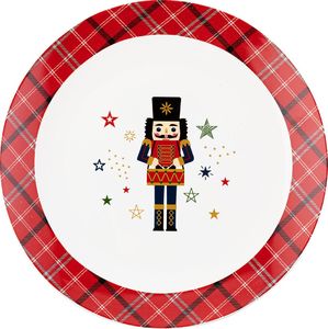 Florina Talerz płytki obiadowy Nutcracker Dziadek do orzechów 26 cm 1