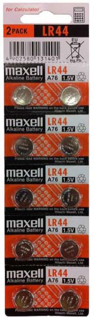 Maxell Bateria LR44 10 szt. 1