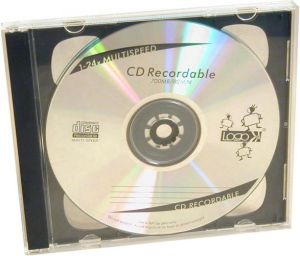 Box na 2 szt. CD, przezroczysty, czarny tray, 10,4 mm 1