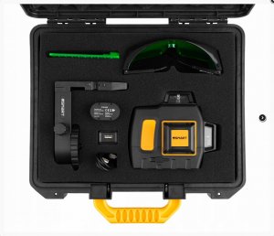 Smart Laser płaszczyznowy 06-03040G zielony 40 m 8