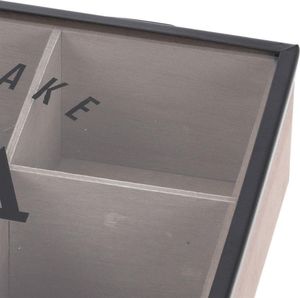 Home Styling Collection Pojemnik HERBACIARKA organizer pudełko na herbatę LOFT 4