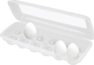 Excellent Houseware Pojemnik organizer pudełko na jajka jaja do lodówki chłodziarki 12 sztuk jajek 1