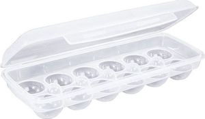 Excellent Houseware Pojemnik organizer pudełko na jajka jaja do lodówki chłodziarki 12 sztuk jajek 2