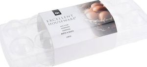 Excellent Houseware Pojemnik organizer pudełko na jajka jaja do lodówki chłodziarki 12 sztuk jajek 3