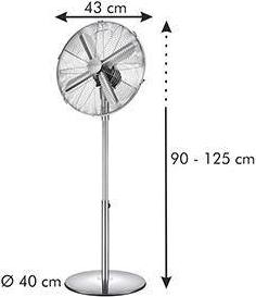 Wentylator Tescoma Wentylator stojący FANCY HOME 40 cm, chrom Tescoma 2