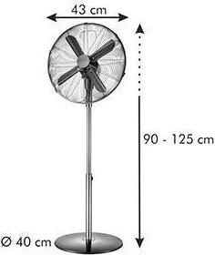 Wentylator Tescoma Wentylator stojący FANCY HOME 40 cm, antracyt Tescoma 2
