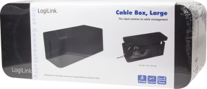 Organizer LogiLink Maskownica Czarny 1 sztuka  (KAB0062) 5