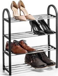 Storage Solutions Regał półka szafka organizer stojak na buty 4 poziomy piętrowy 1