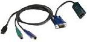 Avocent Kable KVM, 0.35m, Wielokolorowy (DSAVIQ-PS2M) 2