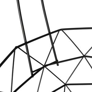 Vilde Koszyk na owoce i warzywa z wieszakiem kosz metalowy czarny miska loft 6