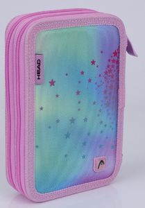 Piórnik Astra Piórnik dwukomorowy bez wyposażenia Head Unicorn Ombre 3