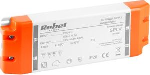 Rebel Zasilacz do sznurów diodowych LED 48 W / 4 A 1