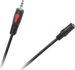 Kabel Cabletech Jack 3.5mm - Jack 3.5mm 1m czarny (KPO4006-1.0) 1
