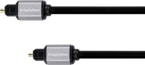 Kabel Kruger&Matz Toslink - Toslink 0.5m czarny (KM1219) 1