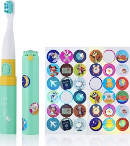 Szczoteczka Brush-baby Go-KIDZ Electric Travel Zielona 2