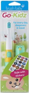 Szczoteczka Brush-baby Go-KIDZ Electric Travel Zielona 4
