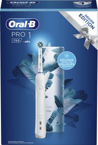 Szczoteczka Oral-B Pro 1 750 CrossAction White + Etui White 3