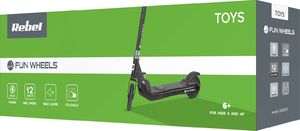 Hulajnoga elektryczna Rebel Fun Wheels biała 4