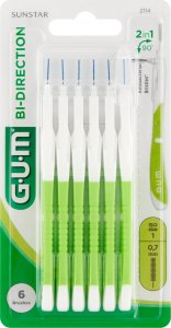 Sunstar GUM D.GUM SZCZ.BI-DIRECTION ZIELONA 2114 5