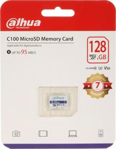 Karta Dahua Technology C100 MicroSDXC 128 GB Class 10 UHS-I/U3 V30 (TF-C100/128GB) 3