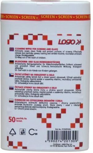 Logo Chusteczki jednorazowe do ekranów 50szt. 2