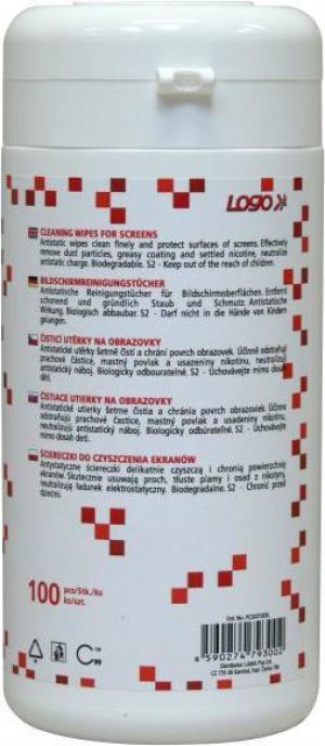 Logo Chusteczki jednorazowe do ekranów 100szt. 2