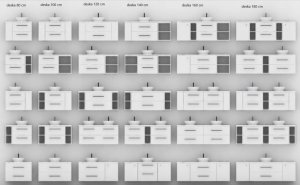 Cersanit S932-088 SZAF MODUŁ OTW DOL LARGA 20 BIAŁA// CES.LARGA-MODUŁ-20-BI-OTW-DOL 6