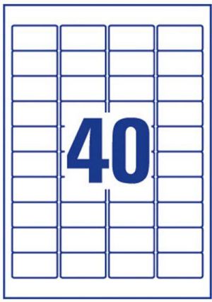 Avery Zweckform TripleBond™ białe, 20 arkuszy (L6140-20) 4