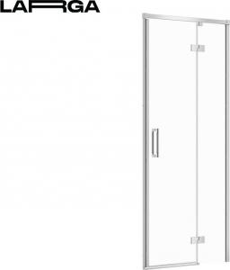 Cersanit S932-115 Drzwi Na Zawiasach Kabiny Prysznicowej Larga Chrom 80x195 Prawe TRANS. // KNC.DRZ-LARGA-80X195-TR-P 1