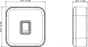 Dahua Technology CZYTNIK LINII PAPILARNYCH + RFID ASM101A DAHUA 5