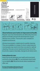 TePe TePe ORIGINAL SZCZ.0.7mm ŻÓŁTE A_8 2
