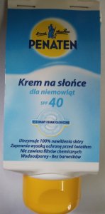 Penaten Krem ochronny na słońce SPF40 dla niemowląt 75 ml 1