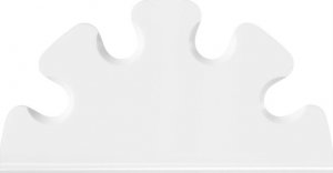 Oviden UCHWYT NA 4 KOŃCÓWKI OVIDENT BIAŁY 5