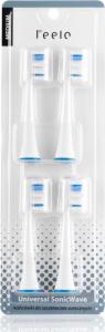 Końcówka Feelo do szczoteczki sonicznej Universal SonicWave 4szt. 2