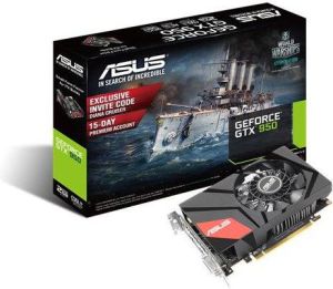 Karta graficzna Asus GeForce MINI GTX950 2GB GDDR5 (128 bit) DVI-I, HDMI, DP, BOX (90YV08U1-M0NA00) 1