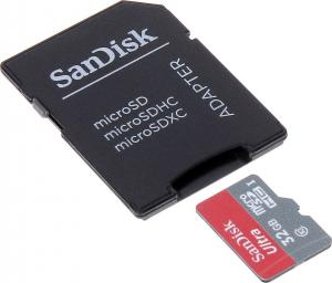 Karta SanDisk Ultra MicroSDHC 32 GB Class 10 UHS-I  (SD-MICRO-10/32-SAND) 2