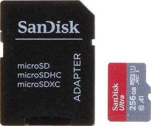 Karta SanDisk Ultra MicroSDXC 256 GB Class 10 UHS-I/U1 A1  (SD-MICRO-10/256-SAND) 1