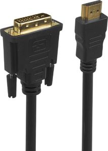 Kabel Maclean HDMI - DVI-D 2m czarny (MCTV-717) 3