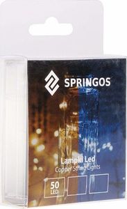Lampki choinkowe Springos 50 LED kolorowe 8