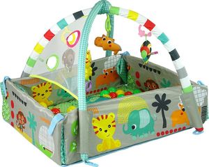 Lean Sport Mata Interaktywna Basen Edukacyjna Dla Niemowląt 5w1 z Piłeczkami Tygrysek 4