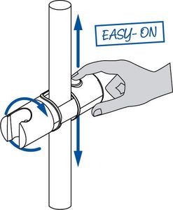 Deante Easy-Fix Uchwyt słuchawki prysznicowej na drążek 3