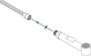 Deante Zaworek zwrotny do węży prysznicowych 2