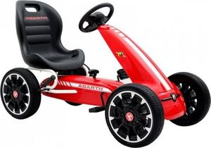 Lean Cars Gokart ABARTH Czerwony 1