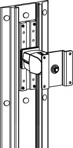Ergotron Wspornik do montażu na szynie (97-091) 4