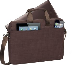 Torba RivaCase do laptopa 15.6" Brązowa 12