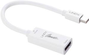 Adapter AV Lindy DisplayPort Mini - HDMI biały (41014) 1